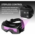 thumbnail image 2 of Gafas de soldadura Máscara de protección ocular de soldadura de oscurecimiento automático para gafas de soldadura profesionales TIG MIG MMA JAMW Sencillez, 2 of 5