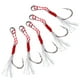 thumbnail image 2 of Ganchos de púas de pesca de Metal de alta resistencia, accesorio para peces, 5 uds., 20#, 2 of 5