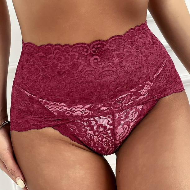 Women's Underwear Panties Sexy Lace Panties Temptation Female High