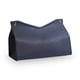 thumbnail image 1 of Forma en V PU Bolsa de almacenamiento de tejido de cuero reutilizable reutilizable gran capacidad de gran capacidad toalla dispensador contenedor sala de estar oficina azul Inevent HA012046-02, 1 of 7