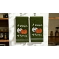 thumbnail image 2 of Serafina Home A Season Of Thanks Fingertip Towels, 2 Count, 2 of 5