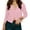 Light Pink, variant on Women's Knitted Cardigan Short Knit Round Neck Open Front Sweater Button Down, Elegant and Casual, Ideal for Office and Everyday Outings,Beige,L