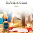 thumbnail image 4 of Hardwood Floor Cleaner, Multi-Purpose Liquid Floor Cleaner Solution Refill, Unscented 500ml/17 Fl Oz for Wood, Laminate, Tile and Vinyl Floors, 4 of 9