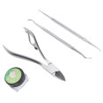 thumbnail image 4 of Ingrown Toenail File Lifter Clippers, Ingrown Toenail Correction Kit 4pcs Safe Stainless Steel  For Nail Care, 4 of 8