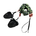 thumbnail image 4 of Banda de resistencia para natación para mujeres y hombres, equipo de entrenamiento profesional de látex. Verde 30 libras, 4 of 8