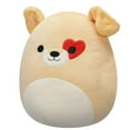 thumbnail image 2 of Squishmallows Official 14 inch Cooper the Tan Dog With Heart Eyepatch - Child's Ultra Soft Stuffed Plush Toy, 2 of 4