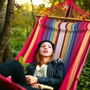 Bliss Hammocks Wide Hammock w/ Pillow & Velcro Straps - Red, Size 80 L x 48 W