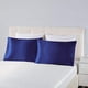 thumbnail image 2 of Funda de almohada de satén sedoso para cabello y piel, fundas de almohada de tamaño estándar, juego de 2 fundas de almohada de satén con cierre de sobre, 2 of 6