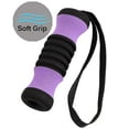 thumbnail image 2 of Standard Offset Walking Cane Adjustable Aluminum Purple, 2 of 2