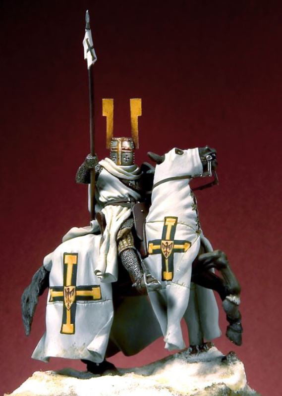 Landmeister of the Teutonic Order Cavalry figure 54 mm Details about   Tin Soldiers 