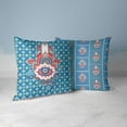 thumbnail image 2 of Heavenly Hand Throw Pillow in Blue 18x18, 2 of 5