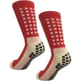 thumbnail image 1 of Calcetines de fútbol para hombre, calcetines de balón antideslizantes, almohadillas de agarre antideslizantes, 1 of 5