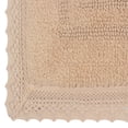 thumbnail image 4 of Home Weavers Opulent Bath Mat 100% Cotton Bathroom Rugs Set, Washable Rug, Soft Cotton Extra Soft and Absorbent bath Rug, Kitchen Mat, Bath Mat Set, Bath Floor Mat Reversible, 17"x24" Rectangle, Linen, 4 of 9