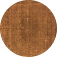 thumbnail image 1 of Ahgly Company Indoor Round Oriental Orange Industrial Area Rugs, 5' Round, 1 of 4