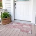 thumbnail image 6 of Addison Rugs Chantille Indoor/Outdoor Traditional Patchwork Pink Washable Rectangle Rug, 1'8" x 2'6", 6 of 6