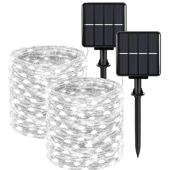 7m/12m/22m/32m Solar LED Fairy String Light Outdoor Waterproof 8Modes Street Garland for Party Wedding Christmas Decoration Lamp