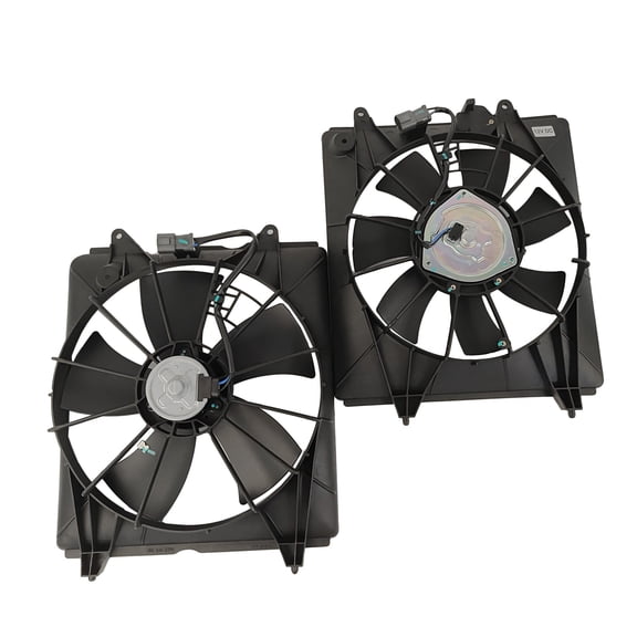 Radiator Cooling Fan & A/C Condenser Fan Left & Right For 2007-2009 Honda CR-V 96184988 19015RZAA01