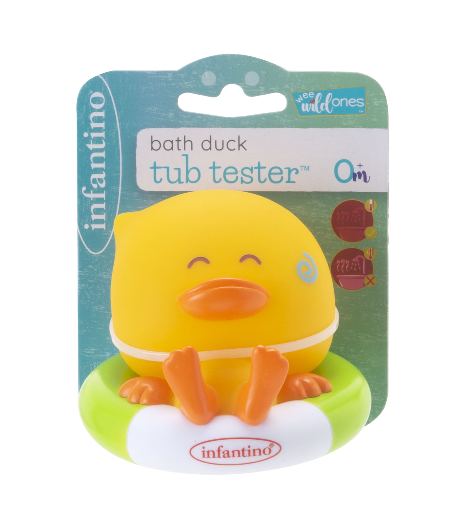 Infantino Bath Duck Tub Tester, 6-12 Months, Multicolor, 1-Piece