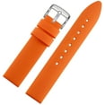 thumbnail image 4 of Silicone Rubber Watch Strap, 24mm, Orange, 4 of 7