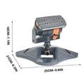 thumbnail image 3 of Automatic Turret Sprinkler Head | Adjustable Rotating Lawn Irrigation | Wide-Coverage Water Mist | Courtyard Garden Watering Tool | Water-Saving Design | 1 Pack, 3 of 6