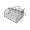 thumbnail image 2 of BRIGHTFUFU Caja De Almacenamiento Transparente De Plástico Con Para Llaves Y Joyas, 2 of 8