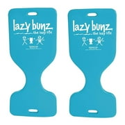 TRC Recreation 36 Inch Lazy Bunz Saddle Foam Floater, Teal (2 Pack)