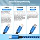 thumbnail image 2 of Cable de carga Firsting USB C de 100 W, carga multirápida, 2 of 7