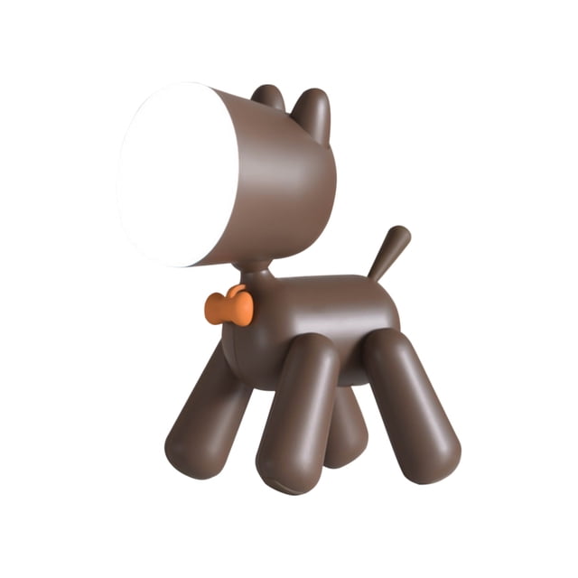 Lámparas para Niños Cachorro Llevó la Lámpara de Escritorio, la Luz Recargable Portátil Del Perro de la Noche Linda de los Niños, Color Blanco Cálido 2700-3000K