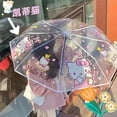 thumbnail image 2 of Sanrio-paraguas plegable de Hello Kitty, Paraguas Manual de dibujos animados, Anime, Kuromi Cinnamoroll, portátil, transparente, regalo para estudiantes2315, 2 of 4