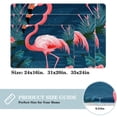 thumbnail image 2 of Flamingo Polyester Non-Slip Door Carpet Kitchen Mat Floor Rug - Machine Washable, 2 of 6