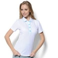 thumbnail image 1 of Monterey Club Women's Dixie Contrast Golf Polo Shirt #2213, 1 of 2