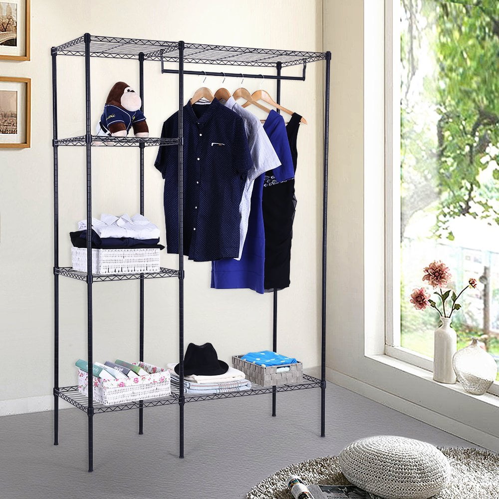 wire rack shelving closet