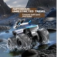 thumbnail image 6 of HNH 1:16 RC Waterproof Monster Truck, Amphibious RC Cars 4WD Remote Control Car Trucks, All Terrain Off-Road Pickup Cybertruck Toy for 6-15 Year Old Boys Girls Kids Gifts, 6 of 10
