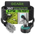 thumbnail image 1 of Cable de extensión GearIt 360, enchufe giratorio de 15 pies, resistente al agua, 1 of 7