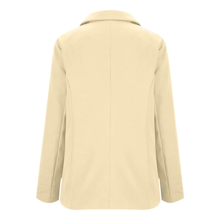 UPPADA Women's Long Sleeve Blazer Jackets Open Front Sweater
