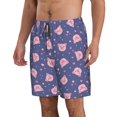 thumbnail image 2 of Goofa Cute Pig Printed Mens Swim Trunks Summer Quick Dry Short Beach Swimwear Bathing Suits-X-Large, 2 of 6