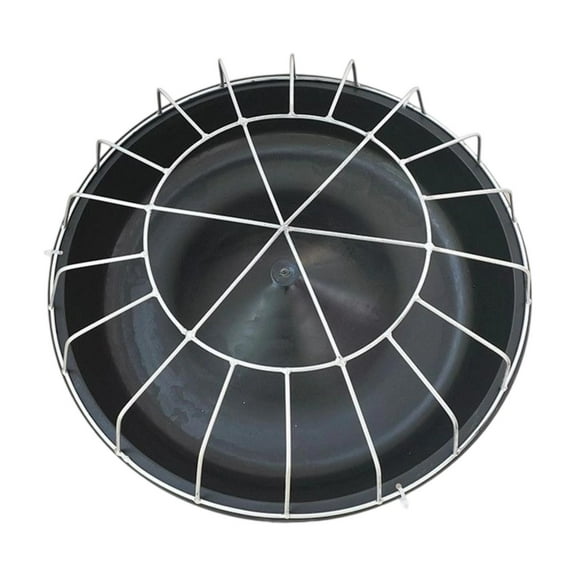 Food Dispenser Feed Tray Feeder Bowl with Grid Lock System to Minimize Waste for Farm Poultry Hen Duck Chook