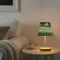 thumbnail image 6 of YAZAOO Table Lamp Creative Midnight Reflection Pattern Simple Pattern Night Light, 6 of 8