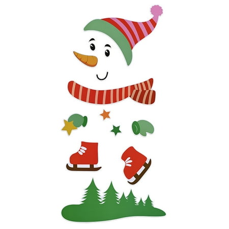 

Geruite Funny Christmas Decorations Indoor for Fridge Metal Door Garage Office