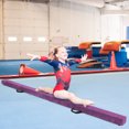 thumbnail image 3 of Infans 7FT Folding Gymnastic Beam Portable Floor Balance Beam w/Handles for Gymnasts, 3 of 7