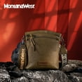 thumbnail image 4 of Montana West Crossbody Purses and Handbags for Women Double Compartments Cross Body Bag with Adjustable Strap, Dark Green, 4 of 6