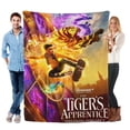 thumbnail image 1 of El Aprendiz del Tigre anti-pilling, suave, ligera, esponjosa y acogedora de lujo para hogar y cocina – Perfecta para niños y adultos,120X80cm, 1 of 6