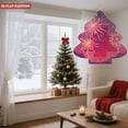 thumbnail image 4 of Metal Hanging Christmas Tree Wind Decorations - Vibrant Fireworks Design Colorful Garden Spinners for Festive Yard Decor, 4 of 7