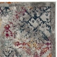 thumbnail image 5 of SAFAVIEH Madison Ognen Overdyed Geometric Area Rug, Light Grey/Fuchsia, 8' x 10', 5 of 7