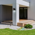 thumbnail image 5 of WAC Lighting Cubix 1-Light LED Aluminum Indoor or Outdoor Wall Light in Bronze, 5 of 10