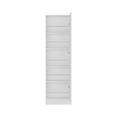 thumbnail image 6 of Bedroom Storage Shoe Rack Chimg, Mirror, Five Interior Shelves, Single Door Cabinet, White Finish,Bedroom Dressers, 6 of 7