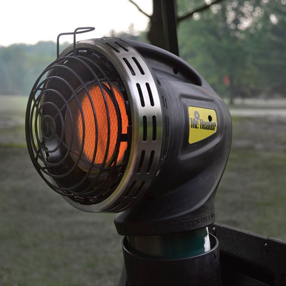 Mr. Heater MH4GC 4000 BTU Propane Portable Golf Cart Cup Holder Heater (2  Pack) - Walmart.com