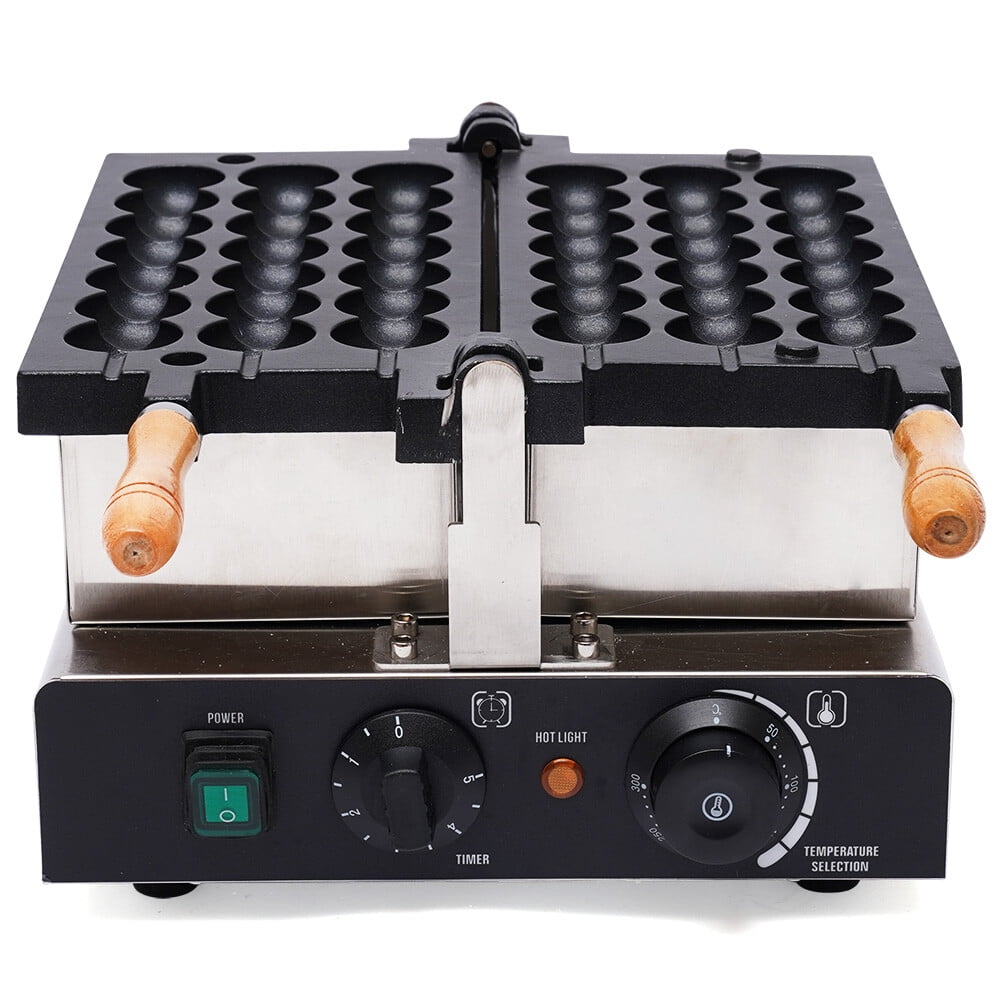 TFCFL Commercial Waffle Balls Maker Electric Muffin Cake Baking Machine Egg Puffs Mould 1600W