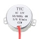 thumbnail image 2 of Motor de dirección CCW de 12 VAC 5-6RPM 50-60 Hz 4W Uxcell, 2 of 5