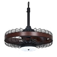 thumbnail image 2 of Garvee 20 Inch Outdoor Ceiling Fan with Light, Waterproof Patio Fan with Remote & APP Control, 6 Speed Quiet Motor, Dimmable LED Porch Ceiling Fan for Gazebo Pergola Balcony Patio, 3 Blade ABS Fan, 2 of 8